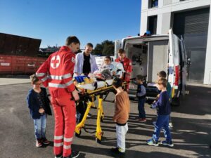 Teddybär im Krankenhaus