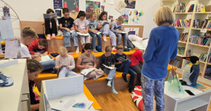 Projekt Bibliobande der 3a